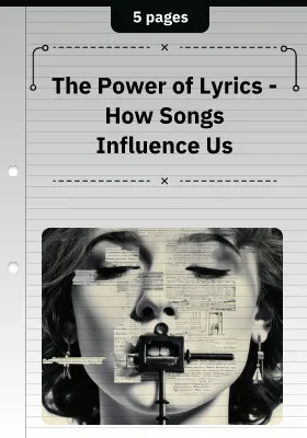 The Power of Lyrics - How Songs Influence Us