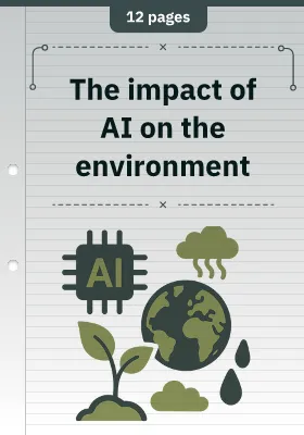 The impact of AI on the environment