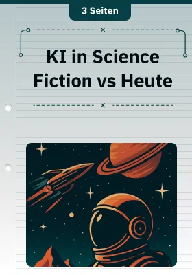 KI in Science-Fiction vs Heute