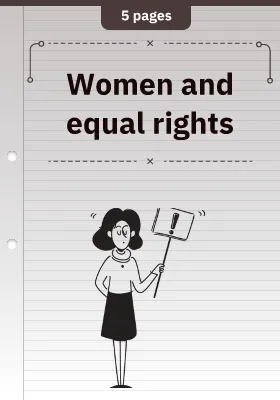 Women and equal rights
