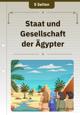 Staat und Gesellschaft im Alten Ägypten