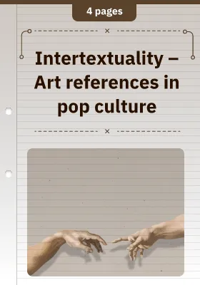 Intertextuality – Art references in pop culture