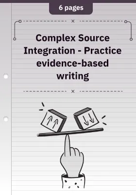 Complex Source Integration - Practice evidence-based writing