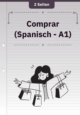 Comprar (Spanisch - A1)