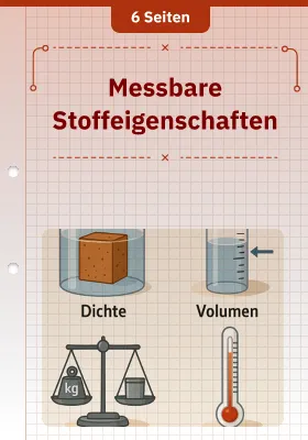 Messbare Stoffeigenschaften