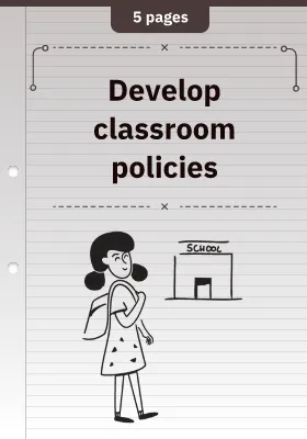Develop Classroom Policies