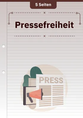 Pressefreiheit
