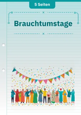 Brauchtumstage