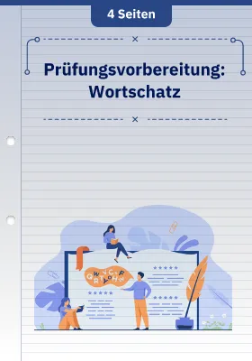 Prüfungsvorbereitung: Wortschatz 