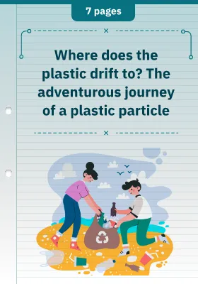 Where does the plastic drift to? The adventurous journey of a plastic particle