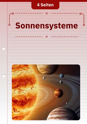 Sonnensysteme