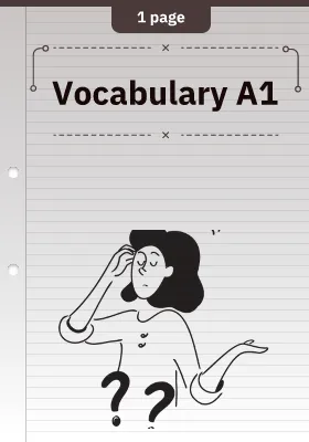 Vocabulary A1