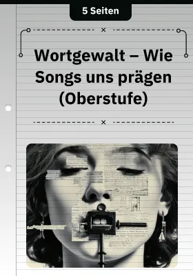 Wortgewalt – Wie Songs uns prägen (Oberstufe)