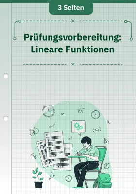 Prüfungsvorbereitung: Lineare Funktionen