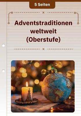 Adventstraditionen weltweit (Oberstufe)