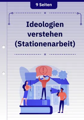 Ideologien verstehen (Stationenarbeit)