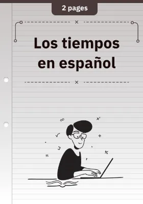 Los tiempos en español