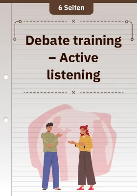 Debate training – Active listening
