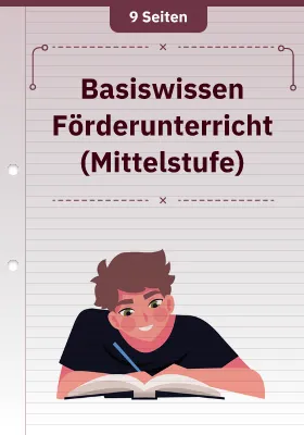 Basiswissen Förderunterricht (Mittelstufe)