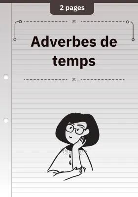 Adverbes de temps