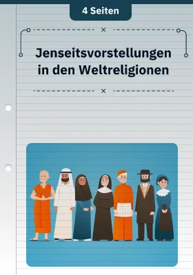 Jenseitsvorstellungen in den Weltreligionen