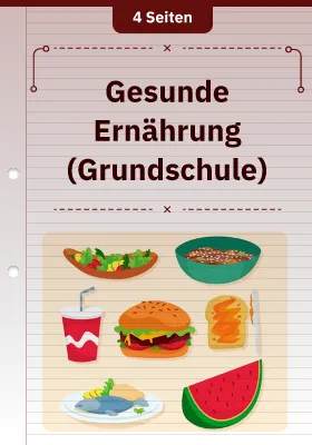 Gesunde Ernährung (Grundschule)