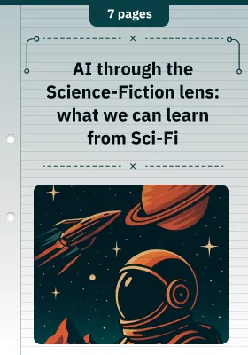 AI through the Science-Fiction lens: what we can learn from Sci-Fi