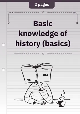 Basic knowledge of history (basics)
