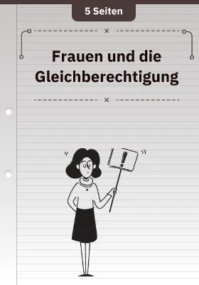 Frauen und die Gleichberechtigung