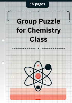 Group Puzzle for Chemistry Class