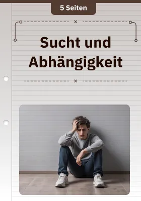 Sucht und Abhängigkeit