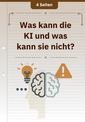 Was kann die KI und was kann sie nicht?
