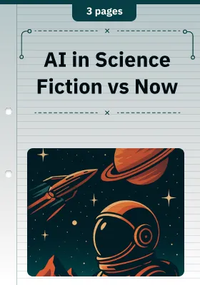 AI in Science Fiction vs Now