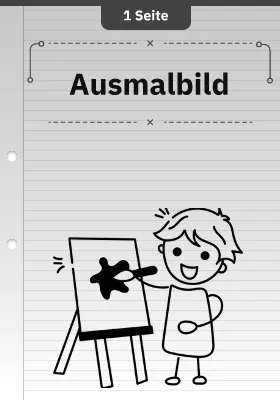 Ausmalbild 