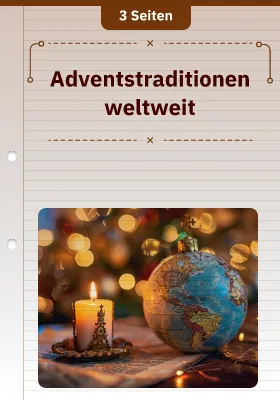 Adventstraditionen weltweit