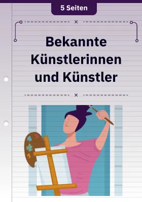 Bekannte Künstlerinnen und Künstler