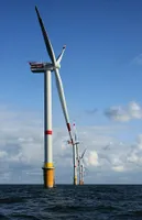 Windpark Thorntonbank vor der belgischen Küste
