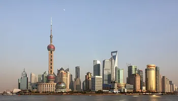 Shanghai ist eine der größten Städte der Welt