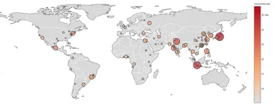 Die Metropolregionen der Welt.