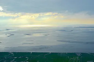 Sandbänke im Tidebereich Nationalpark Niedersächsisches Wattenmeer (2019)