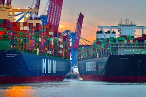 Betrieb von Ultra Large Container Ships am Containerterminal Burchardkai