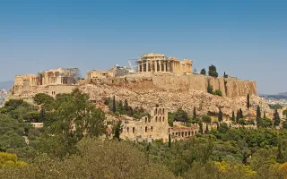  "Akropolis von Athen" - Blick vom Philopapposhügel in Athen (Attika, Griechenland) - Fotograf:in: A.Savin - 2013