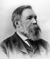 Porträt von Friedrich Engels - fotografiert von William Elliott Debenham 1891