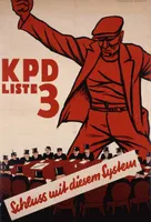 "Schluss mit diesem System" - Wahlplakat der KPD 1932 - Grafik von Viktor Deni