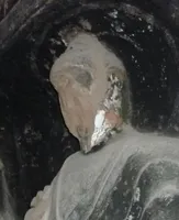 Eine Buddha-Statue, die während der Kulturrevolution zerstört wurde (Zerstörung der „Vier Alten“)