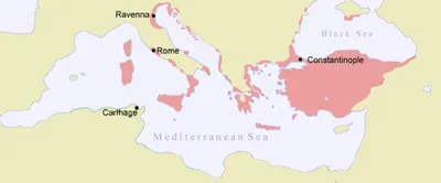 Byzantinisches Reich im Jahre 717