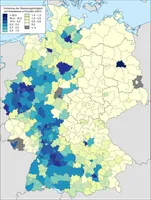 Regionale Verteilung der in Deutschland gemeldeten türkischen Staatsbürger (keine Doppelstaatler) 2021