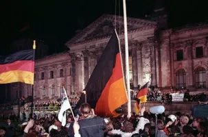 Hauptfeierlichkeiten vor dem Reichstagsgebäude
