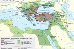 Über drei Kontinente erstreckte sich das Osmanische Reich zu Zeiten seiner größten Ausdehnung. Mit dem Fall Konstantinopels 1453 wuchs in ganz Europa die Angst vor weiteren türkischen Eroberungen. Zu dieser Zeit beherrschten die Osmanen den Balkan, w