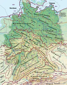 Naturräumliche Gliederung Deutschlands